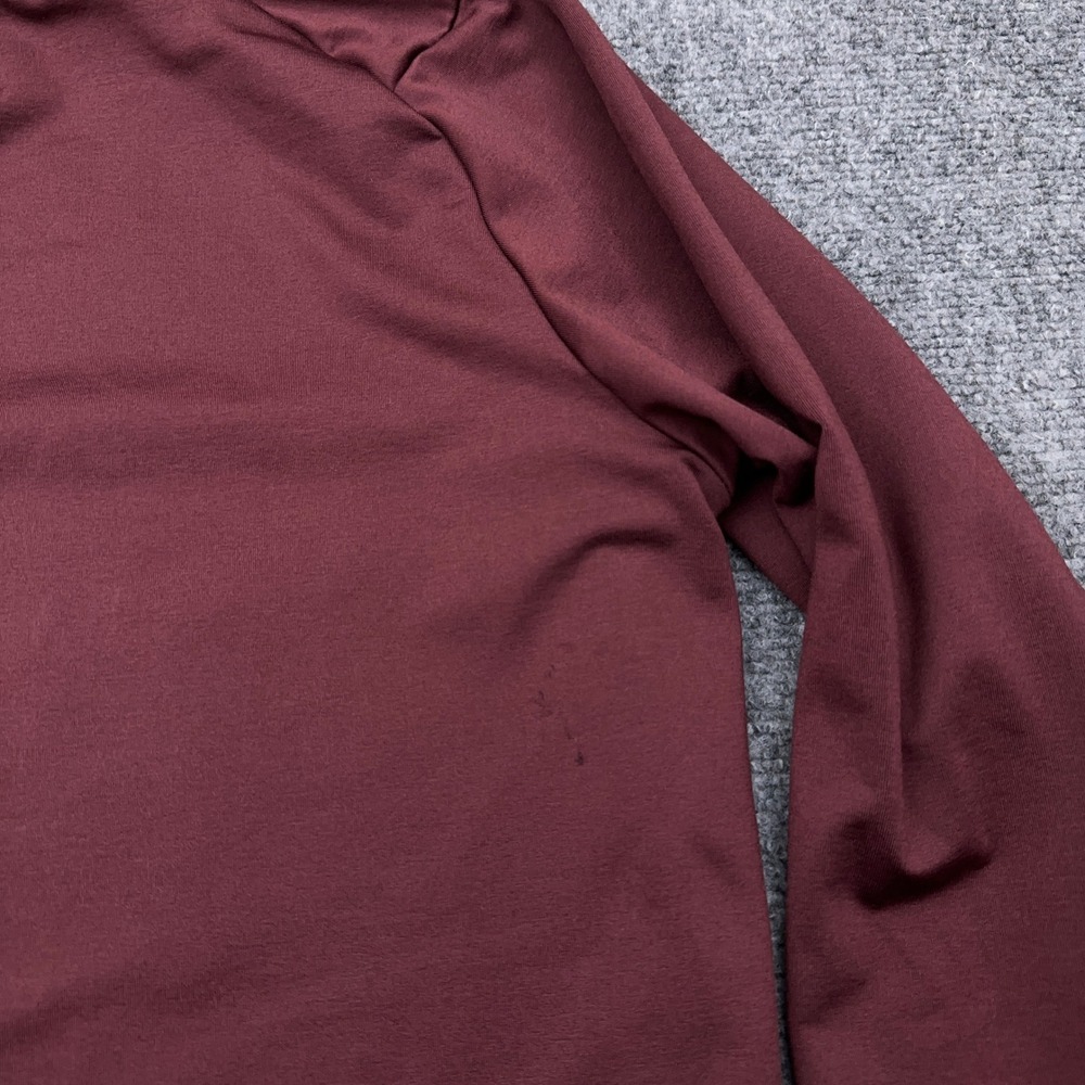 UNRL Crossover Hoodie Men's Small Burgundy Wine Athletic Pullover Sweatshirt - Picture 7 of 11